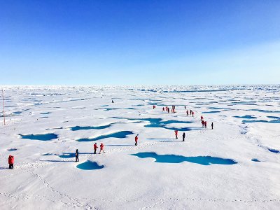 Sea Ice Walk, North Pole