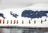 Snowshoeing in Antarctica