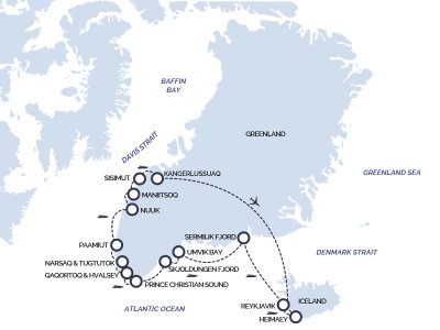 Majestic Fjords of Greenland by Seabourn