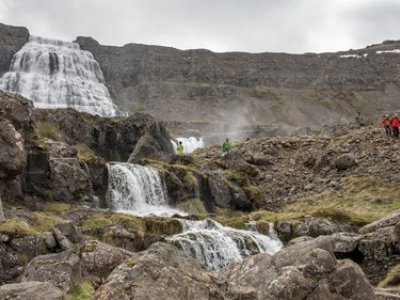 Majestic waterfall