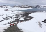 Hiking in Antarctica