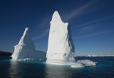 Pinnacle icebergs