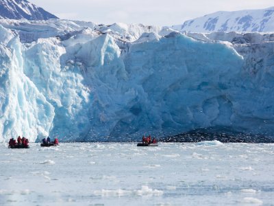 Majestic glacier