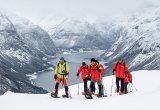 Snowshoeing