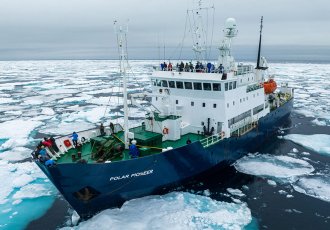 Polar Pioneer cabin up close