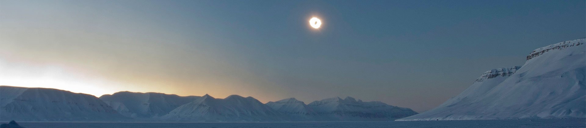 Arctic solar eclipse