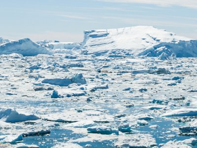 Greenland ice