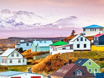 Iceland, houses