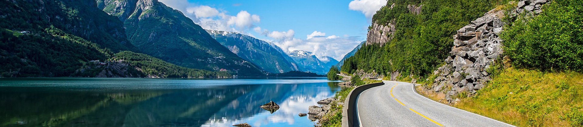 Norway coast road