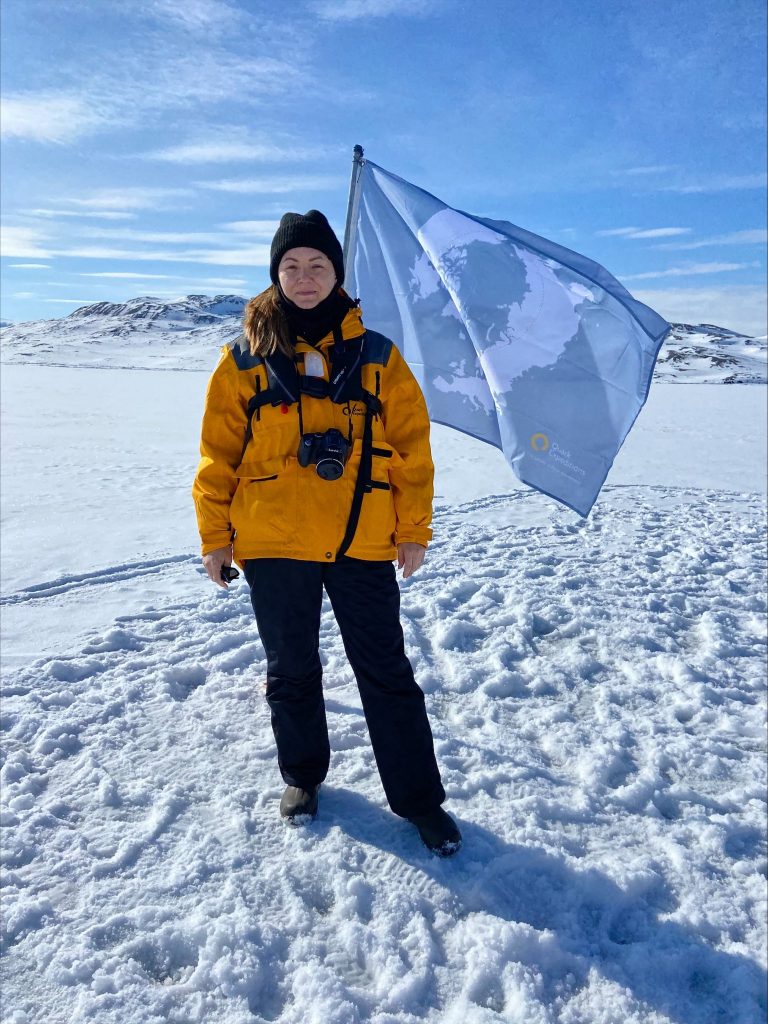 Laura in Svalbard