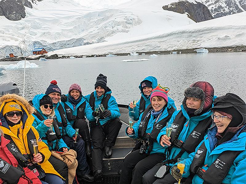 All smiles in the group for this amazing trip!