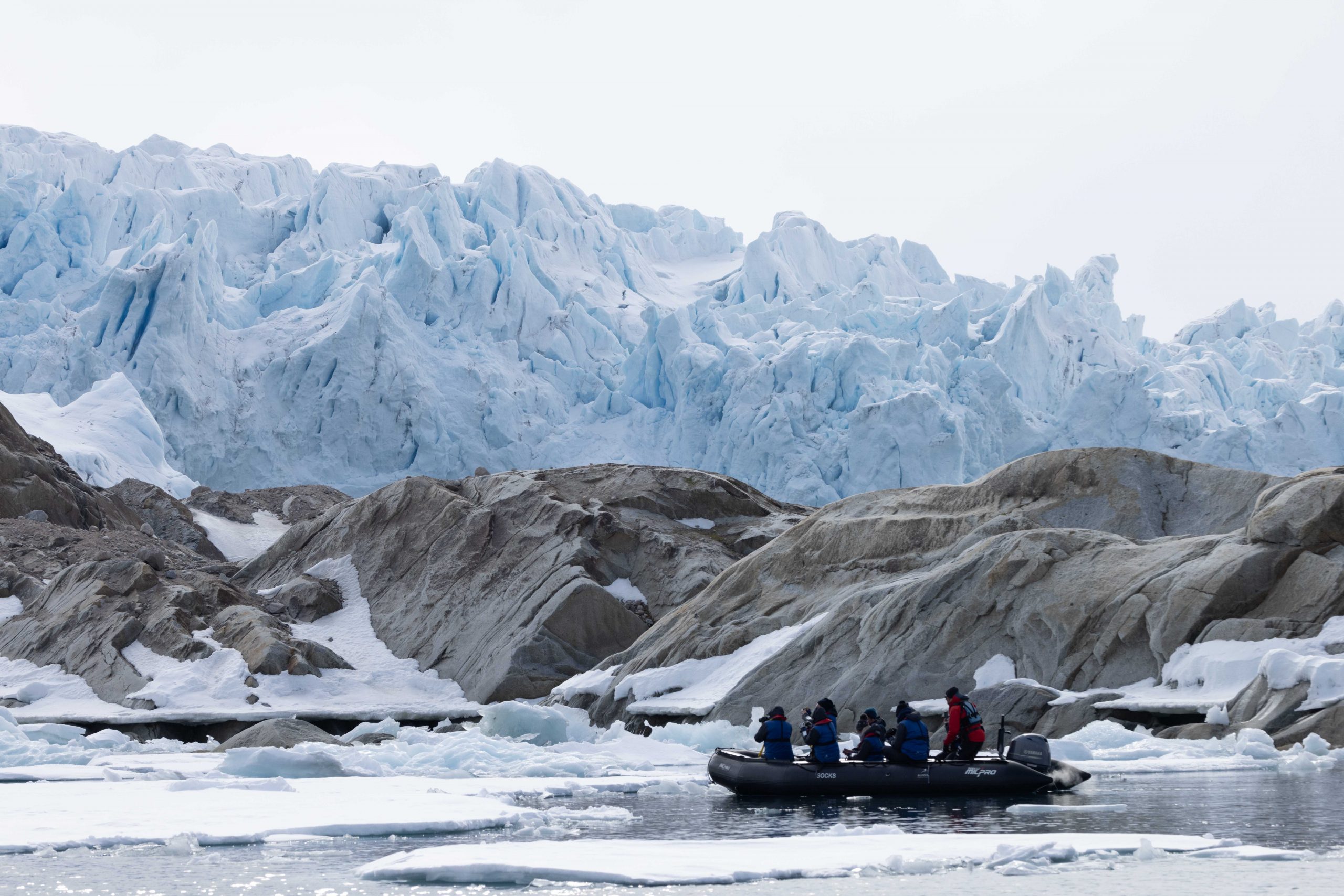 Amazing views from the zodiac 
© Michael Baynes