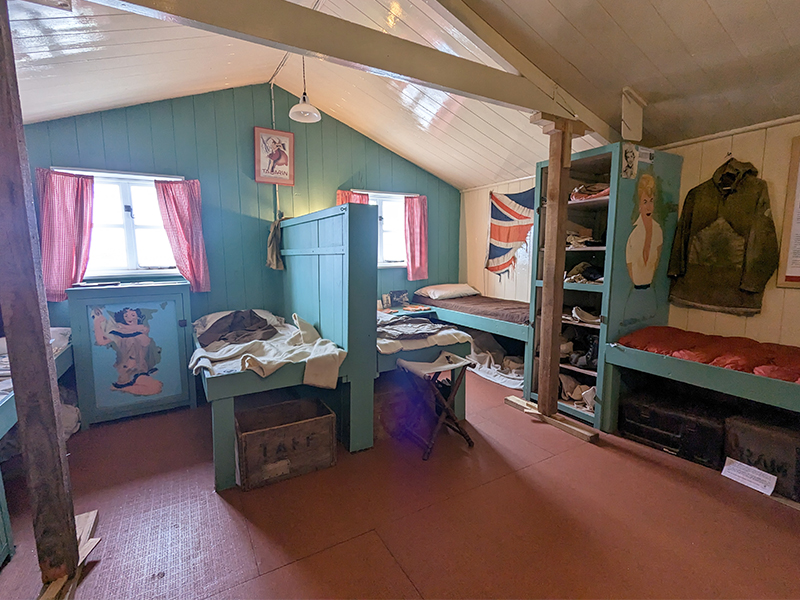 The dormitory in the museum