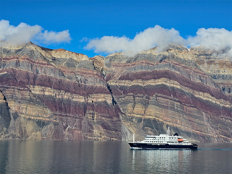 Sea Spirit in Segelsallskapet Fjord by Lucy